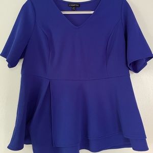 Blue Lane Bryant blouse.